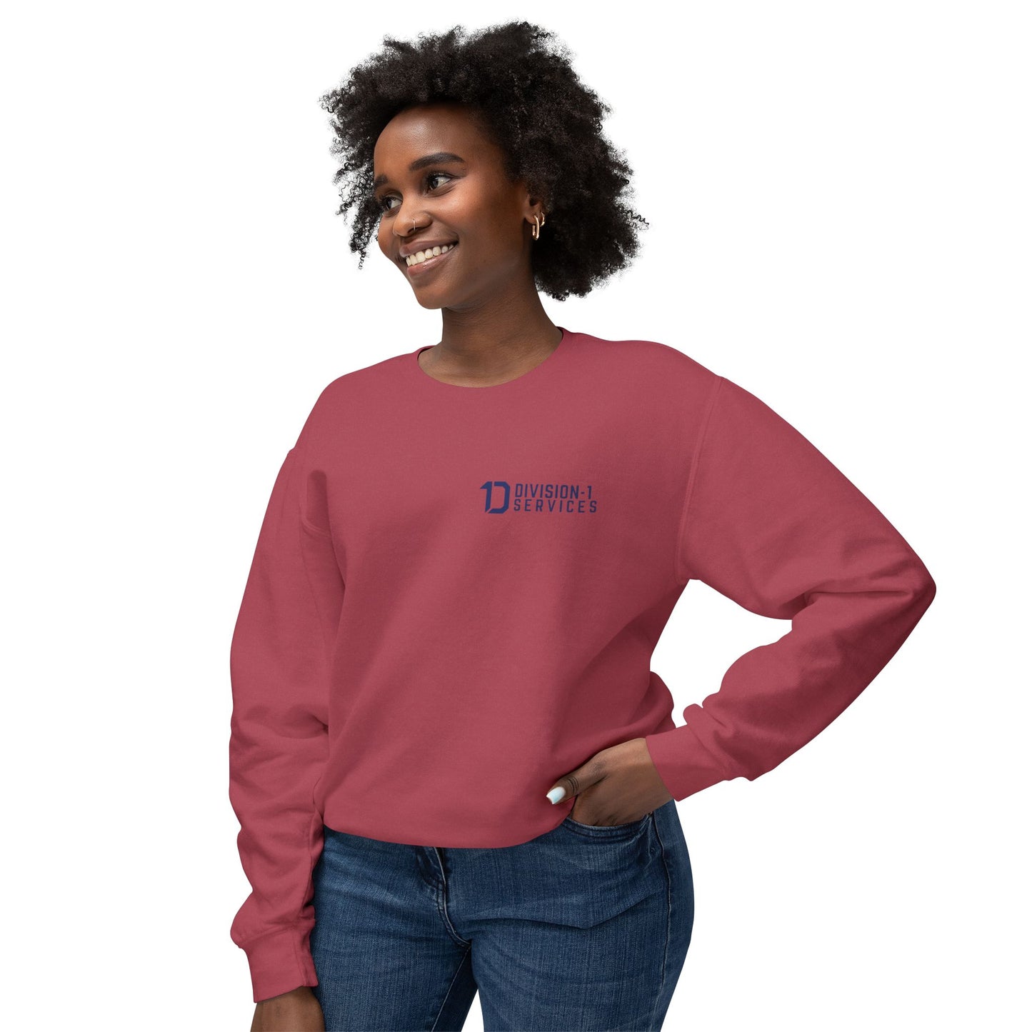 Comfort Colors Lightweight Crewneck - Custom Logo