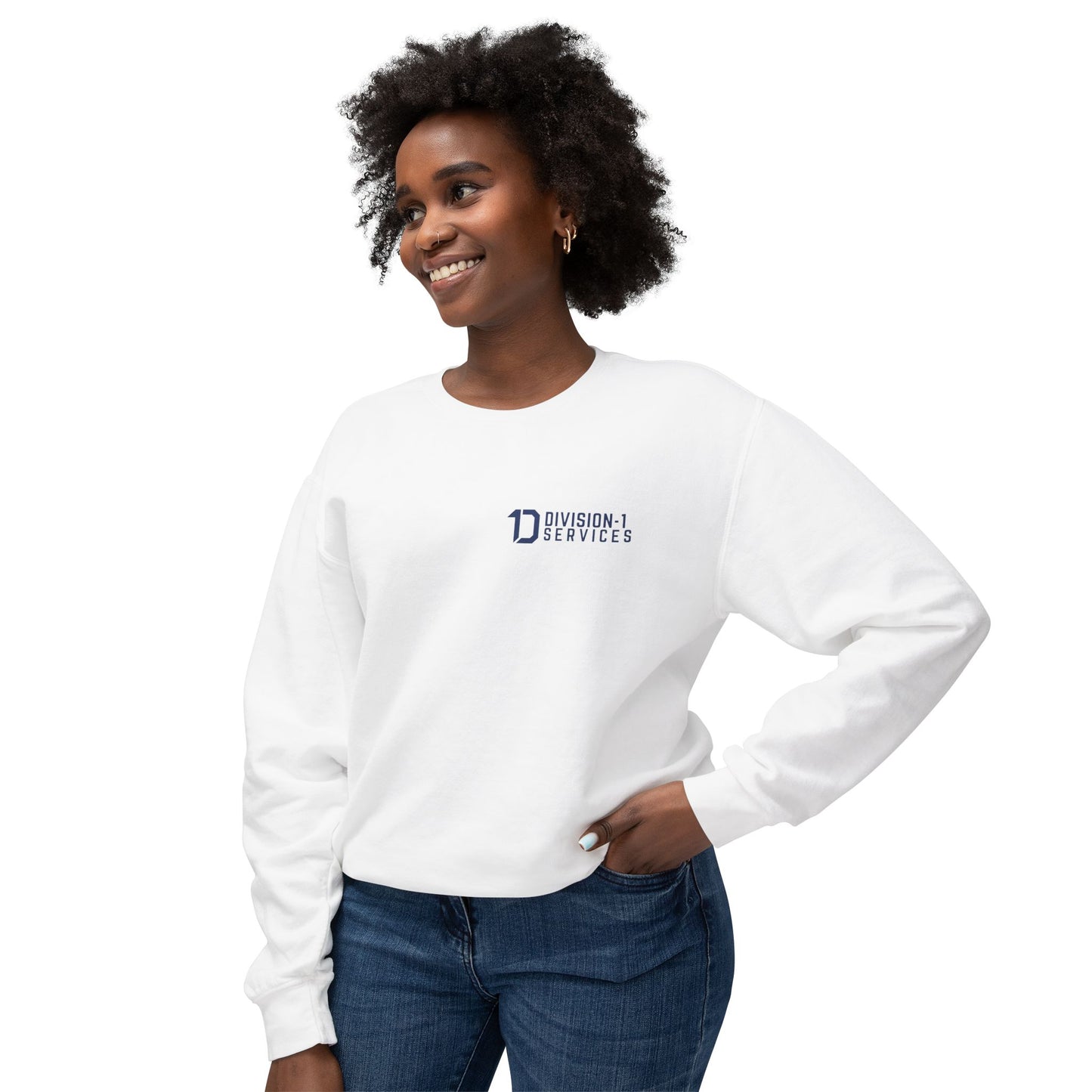 Comfort Colors Lightweight Crewneck - Custom Logo