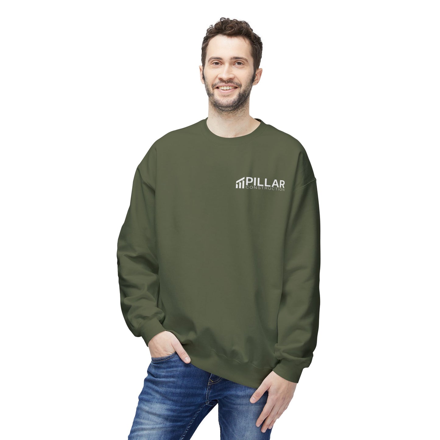 Gildan Midweight Crewneck - Custom Logo