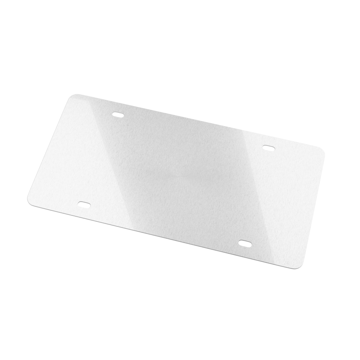 Printed License Plate - Custom Logo
