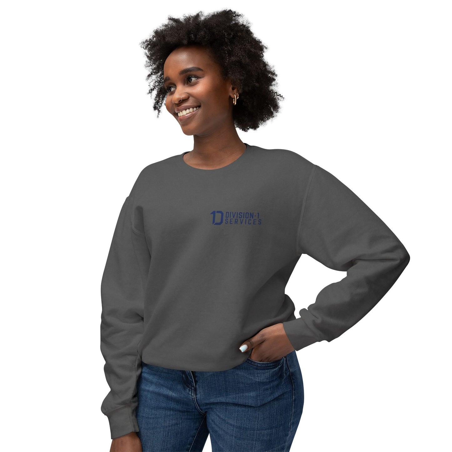 Comfort Colors Lightweight Crewneck - Custom Logo