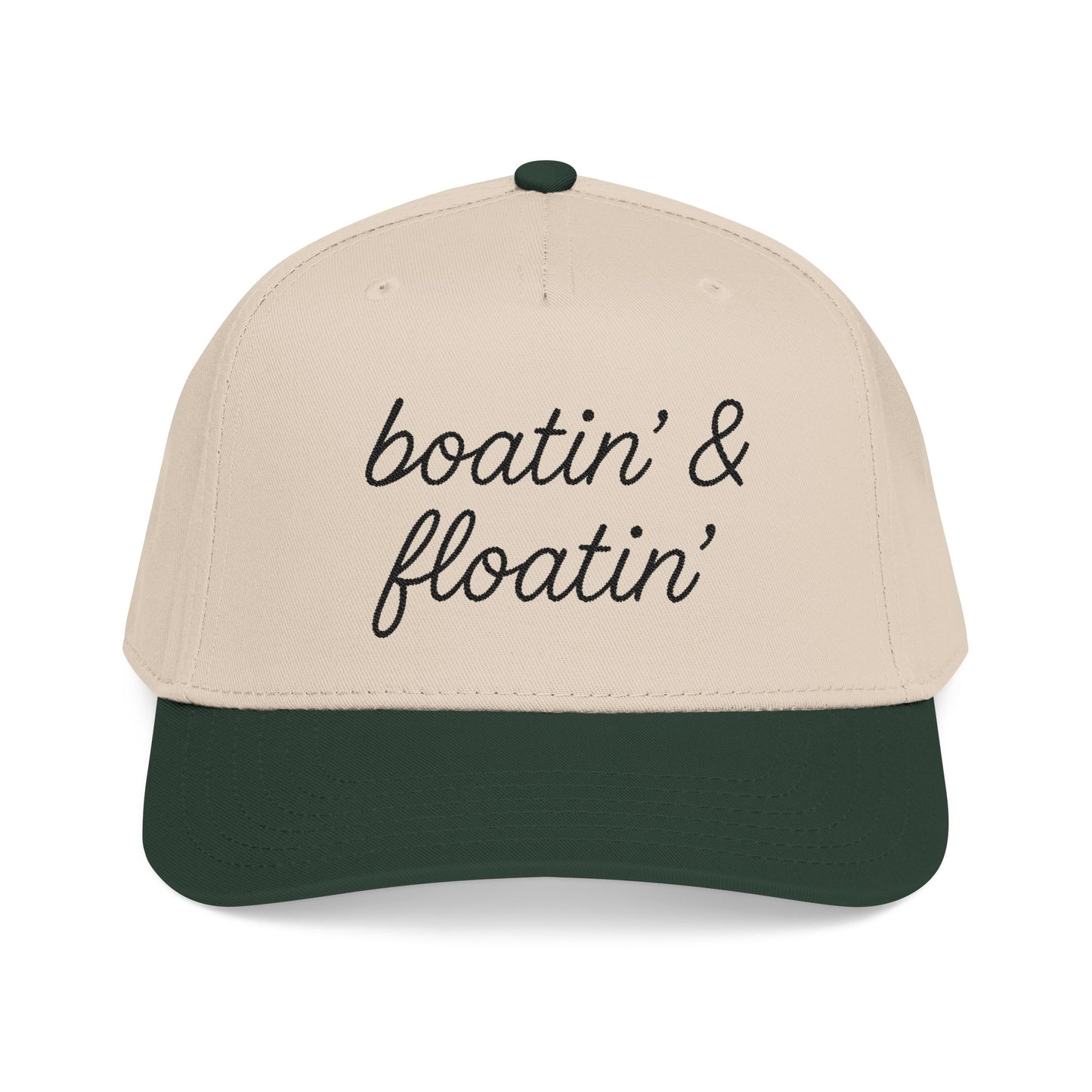 Boatin' & Floatin' - Mid Profile Baseball Cap