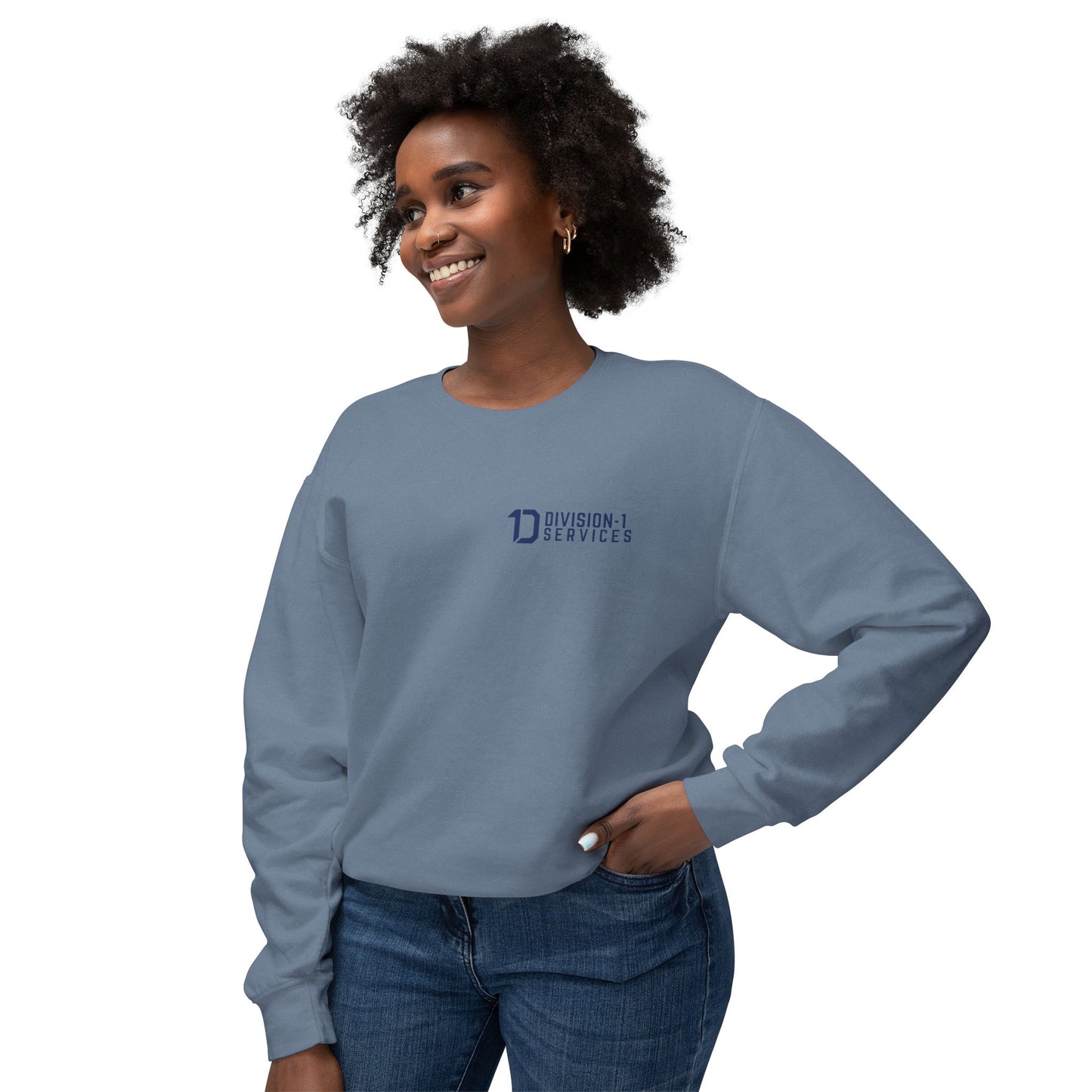 Comfort Colors Lightweight Crewneck - Custom Logo