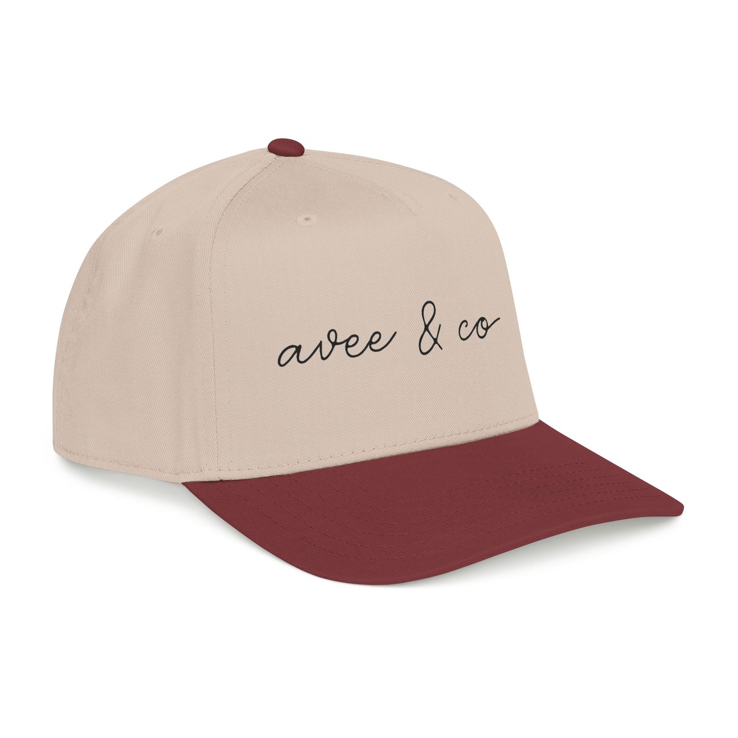 Custom Logo- Mid Profile Baseball Cap