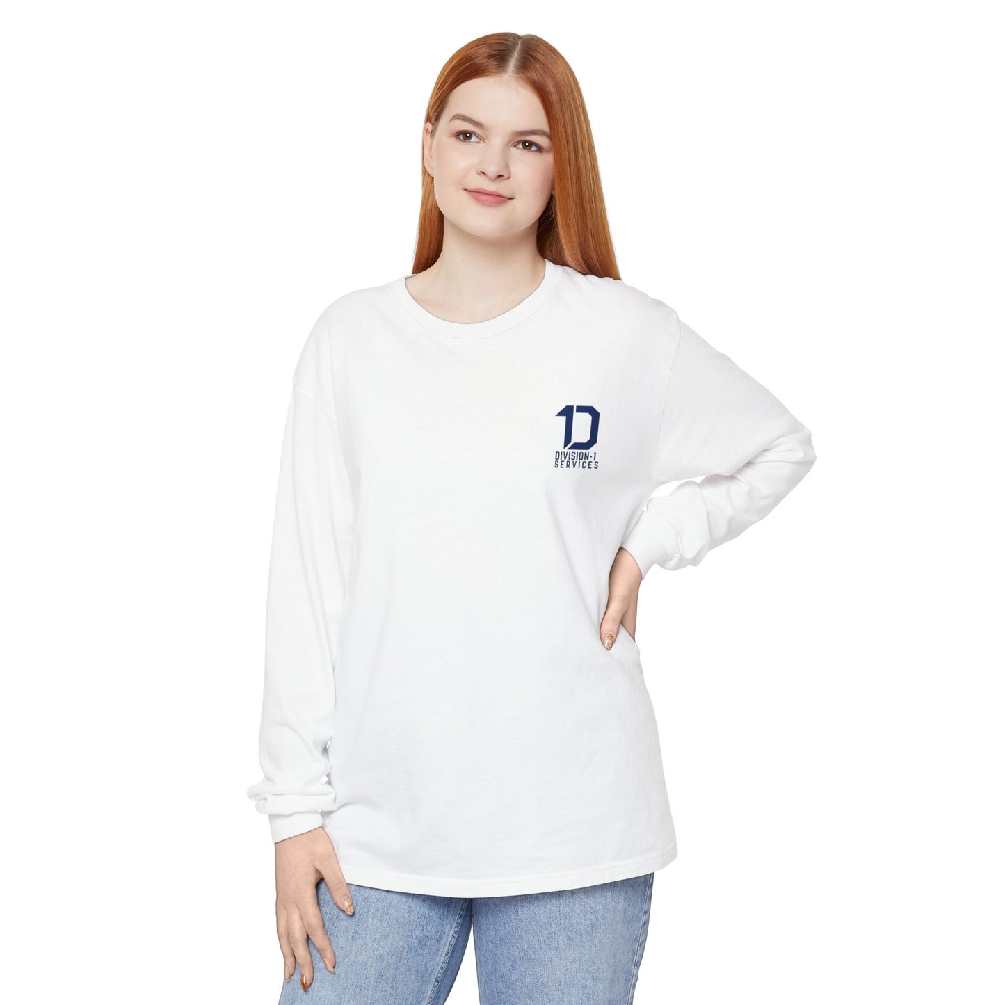 Comfort Colors Long Sleeve T-Shirt - Custom Logo