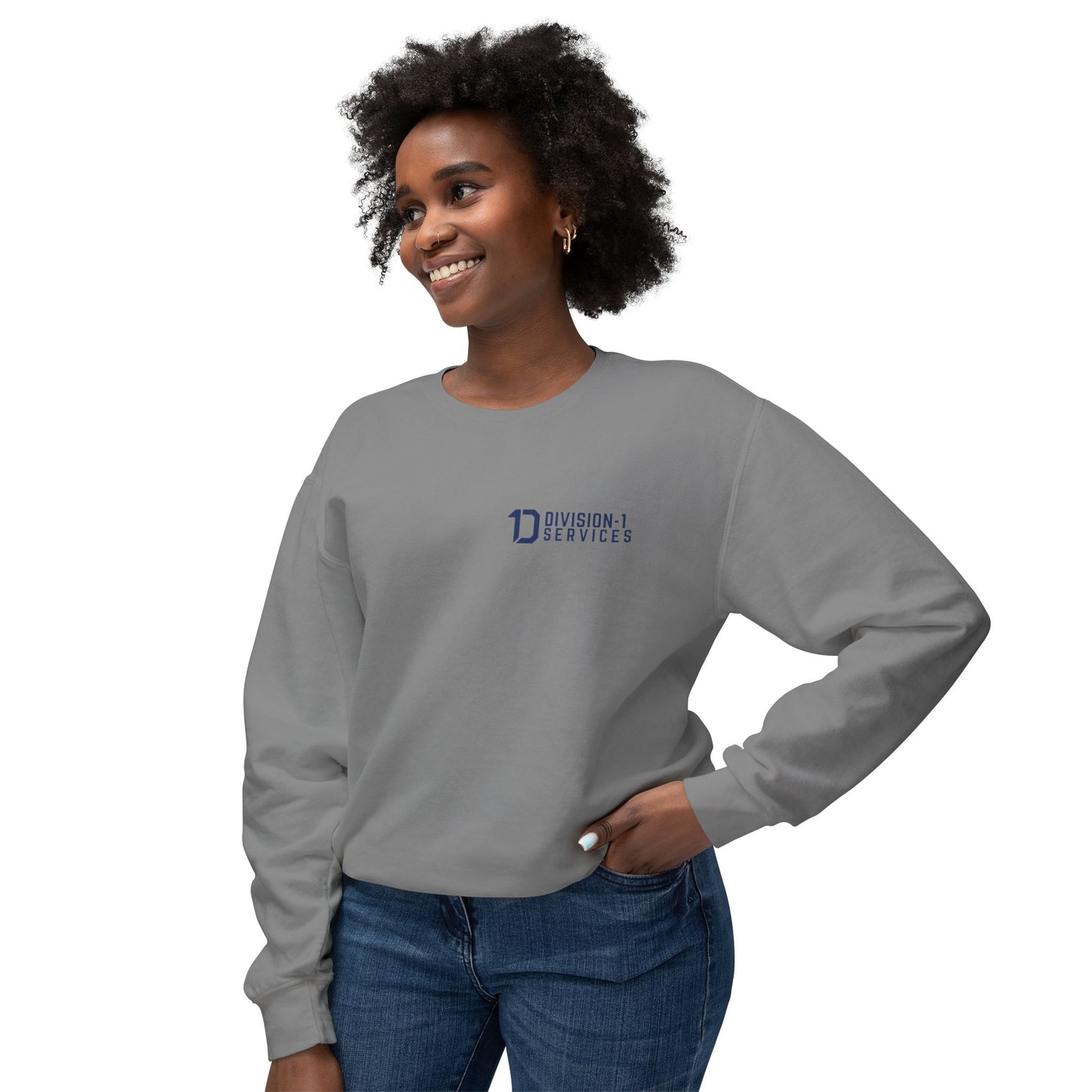 Comfort Colors Lightweight Crewneck - Custom Logo