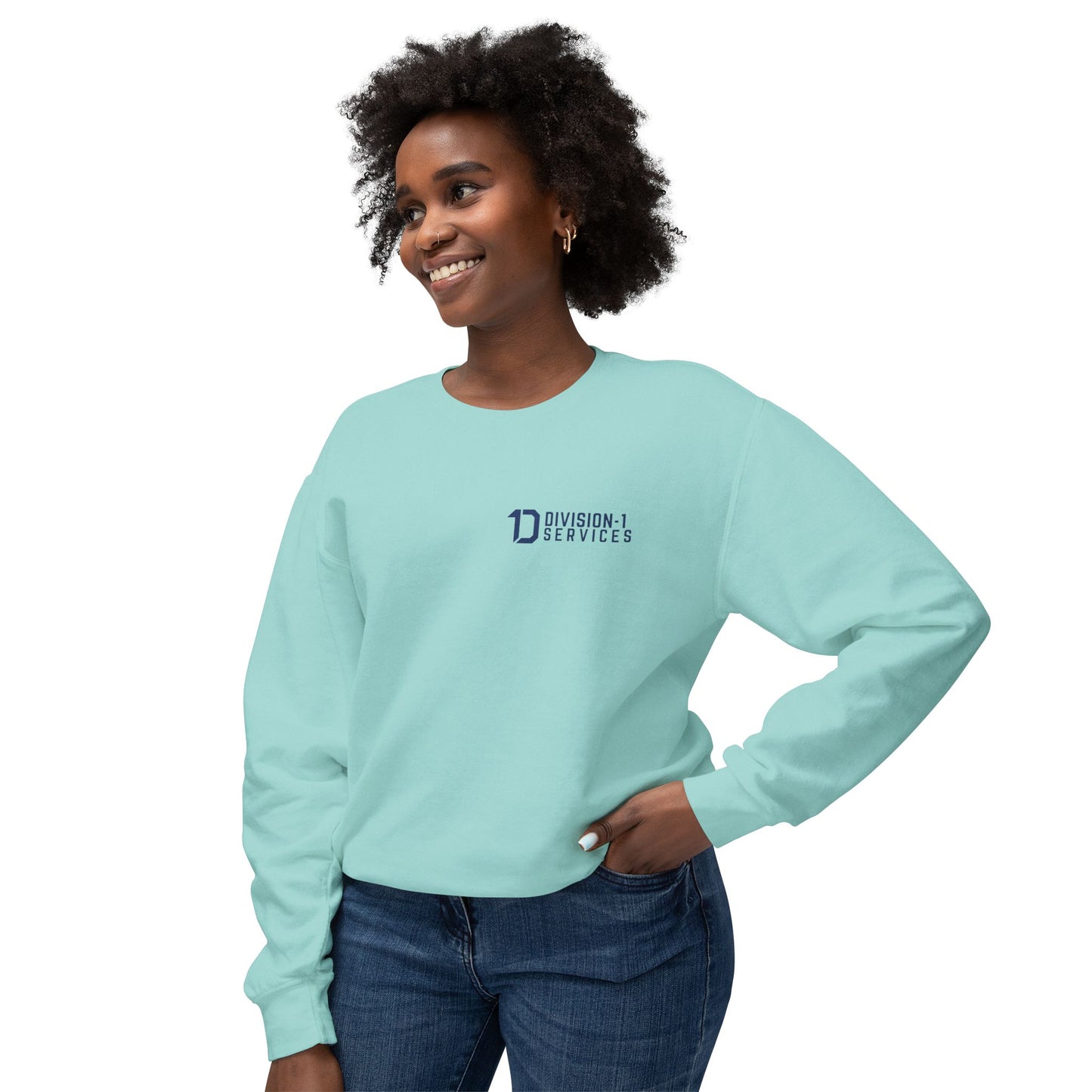 Comfort Colors Lightweight Crewneck - Custom Logo